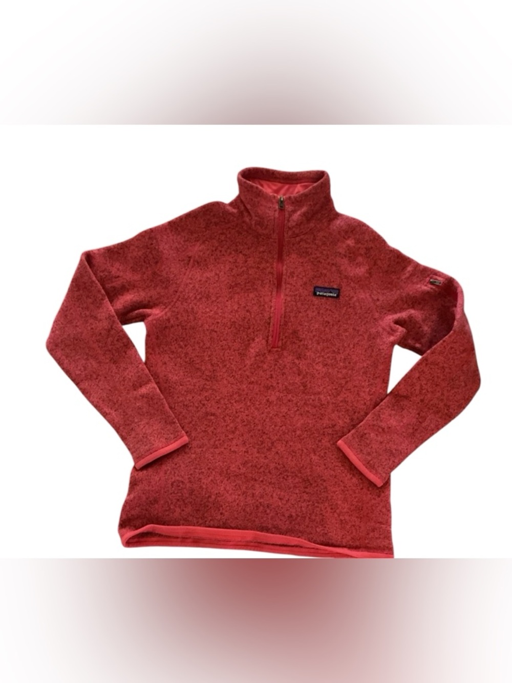 Patagonia women’s Better Sweater size Medium pink? Red? Orange?